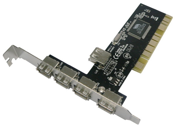 PCI Card PCI σε 4+1 USB 2.0 No brand - 17453
