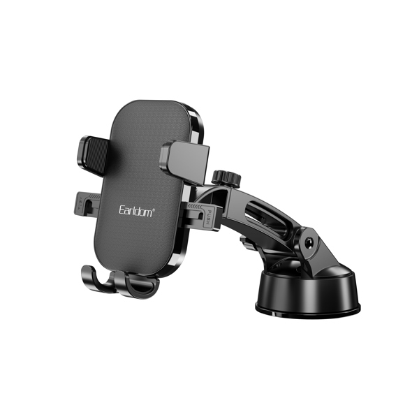 Stand for car Earldom ET-EH165,with vacuum, Universal, Black - 17781