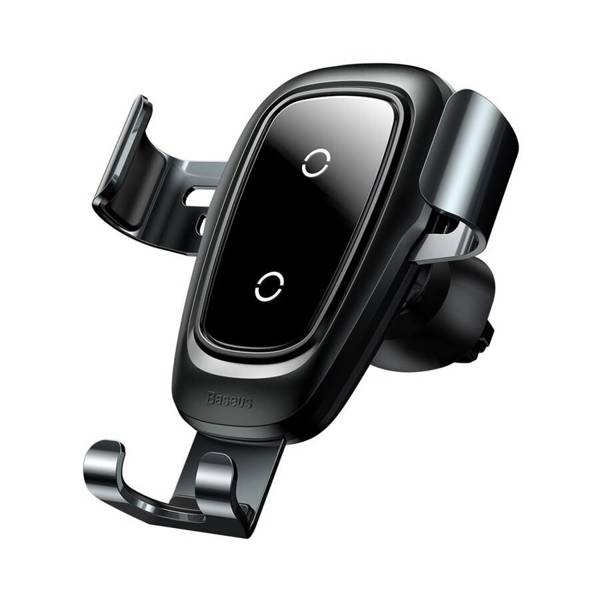 Universal phone holder Baseus Metal Wireless Charger Gravity, Black - 17806