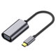 Adapter DeTech, USB-C – VGA, Gray - 17841