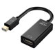 Adapter DeTech, Mini DisplayPort - HDMI, 4K, Black - 17860