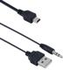 Καλώδιο USB - 3.5mm Ήχου σε mini USB, DeTech - 18213