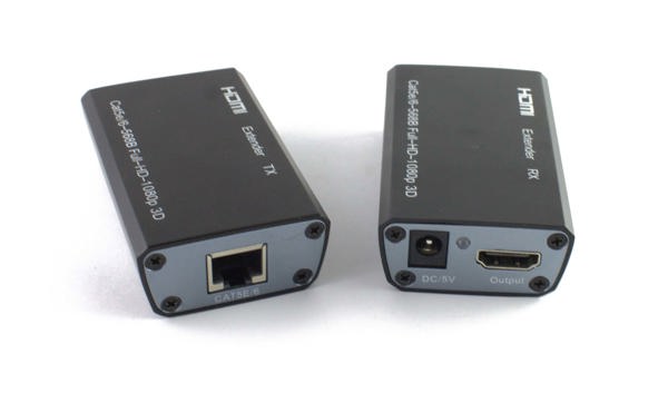 Extender HDMI-CAT-HDMI 60M, ΟΕΜ, Μαύρο - 18228