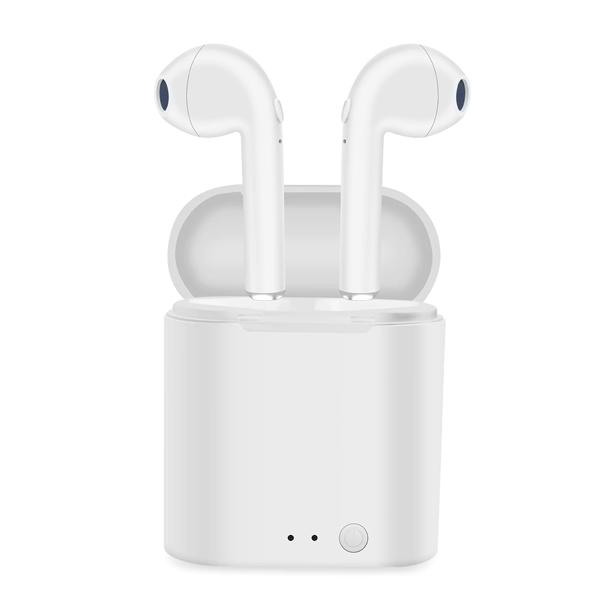 Ακουστικά Bluetooth No brand, HBQ i7 TWS, Λευκο - 20407
