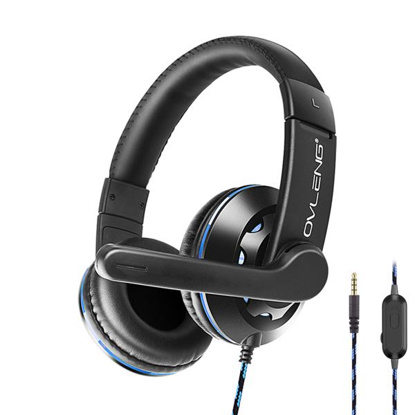 Κινητά ακουστικά Ovleng OV-P2, Για PS4, Μικρόφωνο, 3.5mm, Μαύρο - 20497