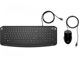 HP Pavilion 200 Wireless Keyboard & Mouse Combo, D-E Layout, Μαύρο (9DF28AA)