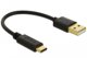 DeLOCK 80954 kabel USB 0,15 m USB A USB C Czarny