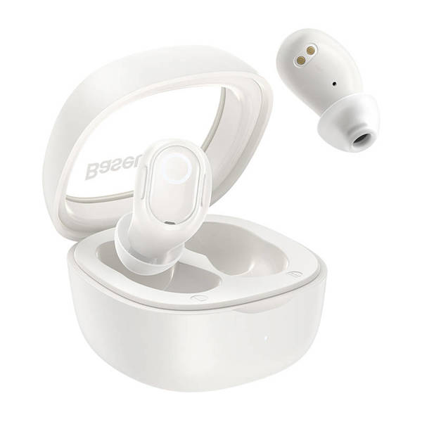 Bluetooth earphones Baseus Bowie WM02, TWS, White – 20759