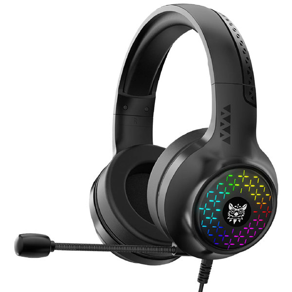 Ακουστικά Onikuma X7 Pro, Για PC, Μικρόφωνο, 3.5mm, USB, Μαύρο - 20774