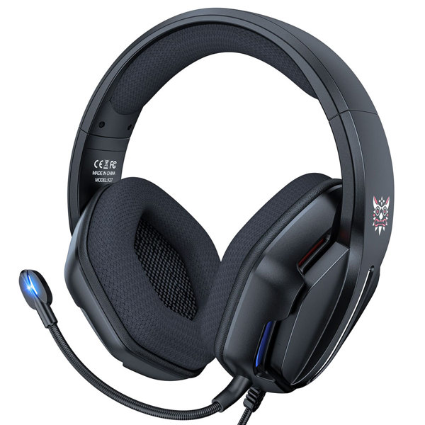 Ακουστικά Onikuma X27, Για PC, Μικρόφωνο, 3.5mm, USB, Μαύρο - 20775