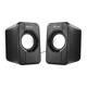 Ηχεία Kisonli S-444, 2x3W USB,  Μαύρο - 22060