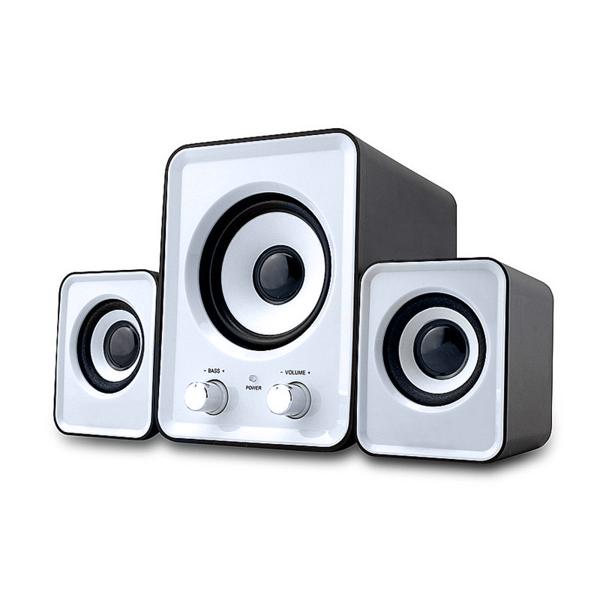 Ηχεία, Kisonli U-2400, 5W+3Wx2 USB, Διαφορετικά χρώματα - 22087