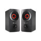 Ηχεία Kisonli AC-9002BT, Bluetooth, 2x5W, 220V, Μαυρο - 22146