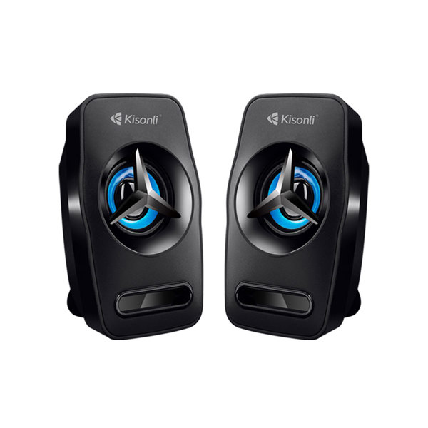 Ηχεία Kisonli L-3030, 2x3W, USB, Μαυρο - 22156