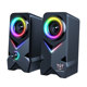 Ηχεία Onikuma L2, 2x5W, USB, RGB, Μαυρο - 22215