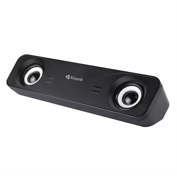 Ηχεία Kisonli i-610, AUX, 2x3W, Μαυρο - 22249