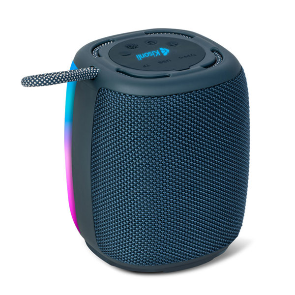 Ηχεἰο Kisonli Q18, Bluetooth, USB, SD, FM, AUX, Black - 22263
