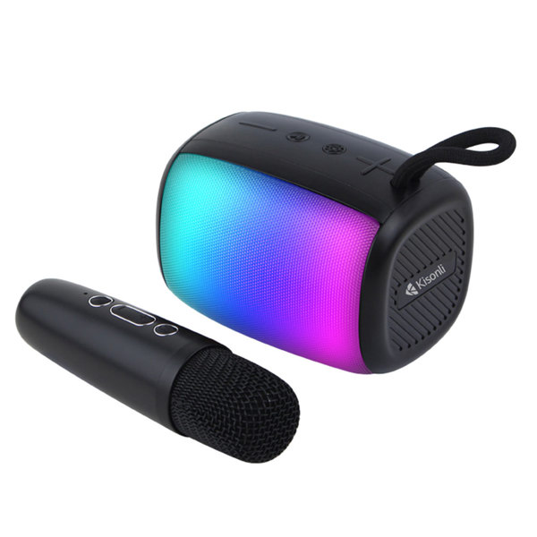 Ηχεἰο Kisonli G20, Bluetooth, Karaoke, USB, SD, FM, AUX, Μαυρο - 22269