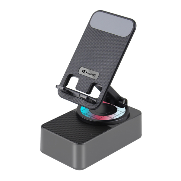 Ηχεἰο with phone stand Kisonli M1 Plus, Bluetooth, USB, RGB, Διαφορετικα χρωματα - 22273
