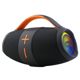 Ηχεἰο Kisonli К13, Bluetooth, USB, SD, AUX, RGB, Μαυρο - 22295