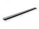 DeLOCK Brush strip 40 mm with aluminium profile angled - length 1 m, Black, Aluminium, Plastic, Rectangular, 1000 mm, 40 mm, China