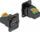 Delock Μονάδα υποδοχής USB-A(F) 2.0 σε ακροδέκτη (Terminal Block) 4PIN D-TYPE