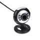 Webcam No brand W6, Microphone, 480p, Μαύρο - 3038