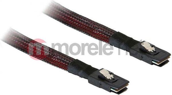 Delock SFF 8087 - SFF 8087, 0.5m, Czarny (83055)