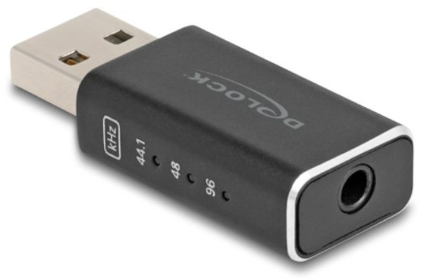 DELOCK USB Gaming DAC 24 Bit / 96 kHz High Res Audio