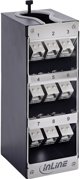 Delock Verteilerkasten 9-Port Cat.6A, Επιτοίχιο Patch Panel με Keystone Modules