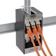 Delock Verteilerkasten 9-Port Cat.6A, Επιτοίχιο Patch Panel με Keystone Modules