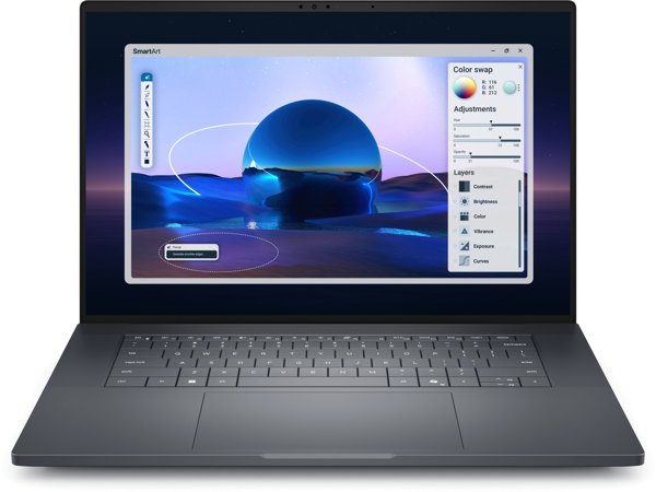 DELL NTB Pro Max Premium 16 MA16250/U7-265H/32GB/1TB SSD/16" FHD+ /IR Cam/NVIDIA RTX 1000/WLAN/Backlit Kb/W11P/3Y PS NBD
