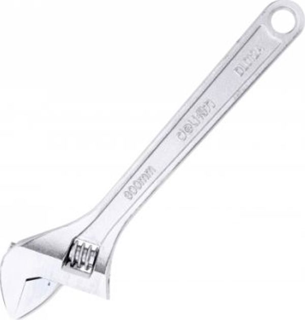 Ρυθμιζόμενο κλειδί Deli Tools EDL012A, 12" (ασημί)