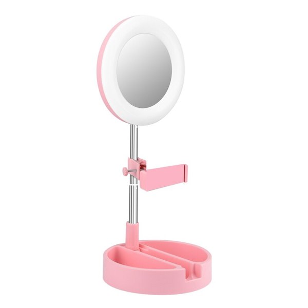 LED Ring light No brand G3, 16cm, 12W, Pink - 40122
