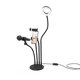 LED Ring light One Plus NR9104, 9cm, 10W, Black - 40133