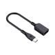Αντάπτορας One Plus NB1233, USB F to Type-C, OTG, 0.15m, Μαυρο - 40159