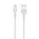 Кαλώδιο δεδομένων DeTech De-C35i, Lightning, 1.0m, Λευκό - 40189