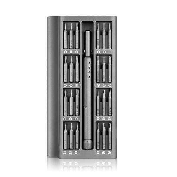 Precision screwdriver set Earldom ET-T01, 24 in 1, Black - 40379