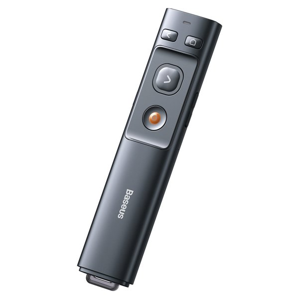 Wireless presenter Baseus Orange Dot, Laser pointer, Gray - 40394