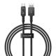 Data cable Baseus Unbreakable, Type-C, 100W, 1.0m, Black - 40426
