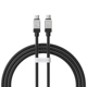 Data cable Baseus CoolPlay, Type-C - Type-C, 100W, PD, 1.0m, Black - 40441