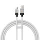 Data cable Baseus CoolPlay, Type-C, 100W, 1.0m, White - 40446