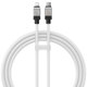 Data cable Baseus CoolPlay, Type-C - Lightning, 20W, 1.0m, White - 40453