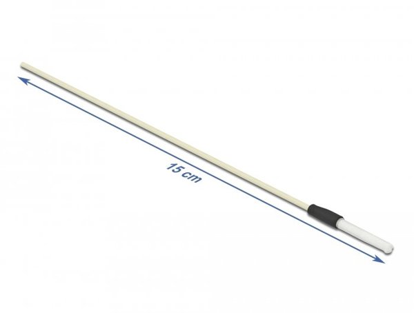 Delock Στικ Καθαρισμού Οπτικών 2,5mm 5 Τεμάχια