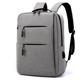 Laptop backpack No brand BP-03, 15.6", Γκρί - 45289