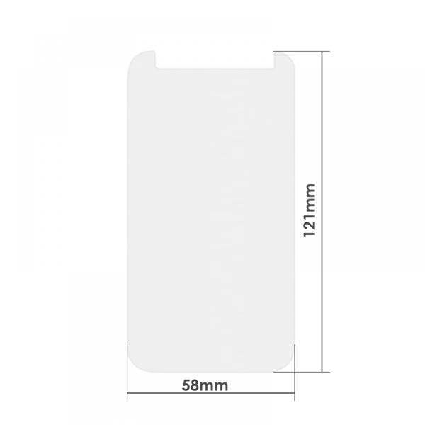 Tempered glass DeTech, Universal, για 4.3", 0.26mm, Διαφανής - 52262