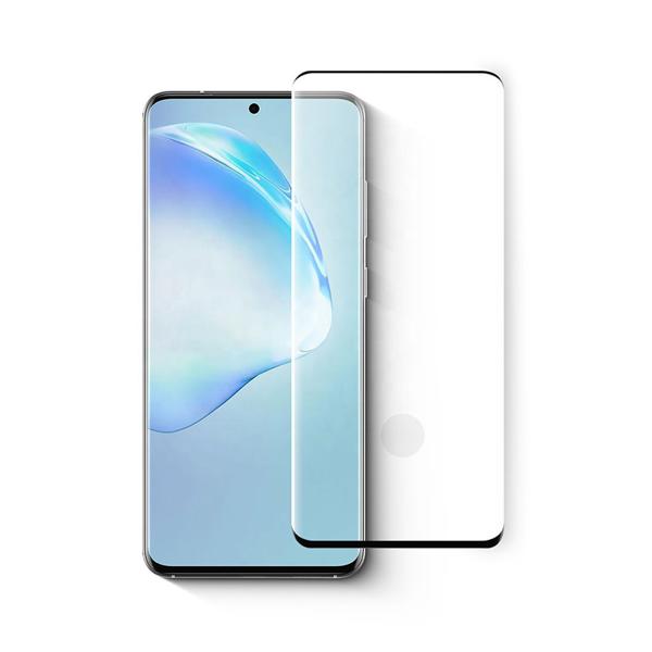 Fullscreen tempered glass No brand, For Samsung Galaxy S20, 3D, 0.3mm, Μαύρο - 52553