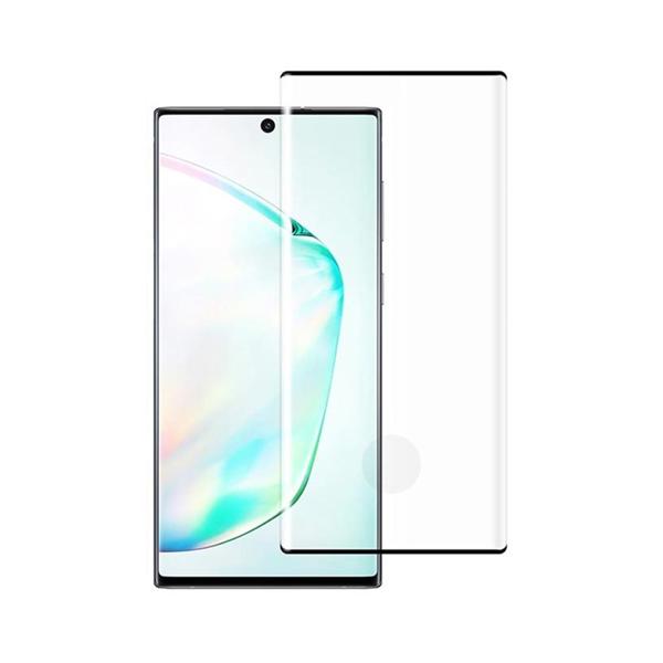 Fullscreen tempered glass No brand, For Samsung Galaxy Note 10 Plus, 3D, 0.3mm,, Μαύρο - 52557