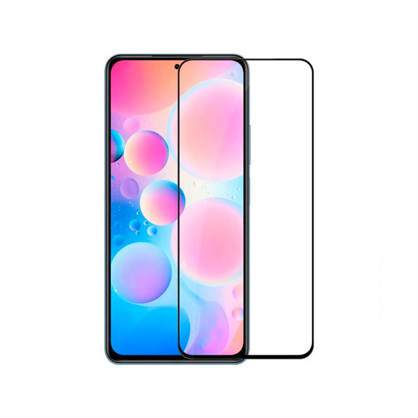 Fullscreen tempered glass No brand, For Xiaomi Pocophone F3, 3D Full Glue, 0.3mm, Μαύρο - 52698