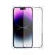 Tempered glass DeTech, για iPhone 14 Pro Max, 3D Full Glue, 0.3mm, Μαυρο - 52707